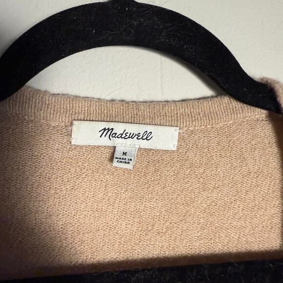 Madewell size medium tan and grey oversized cardigan - Picture 2 of 5